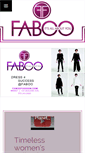 Mobile Screenshot of faboofashion.com